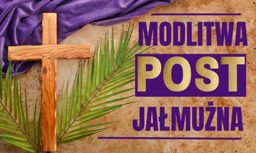 Baner na Wielki Post