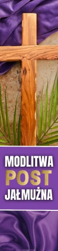 Baner na Wielki Post