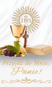 Baner na Komunię