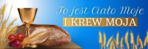 Baner na Komunię