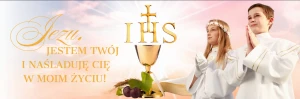 Baner na Komunię
