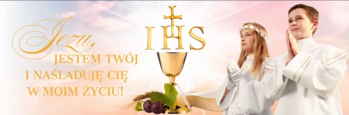 Baner na Komunię
