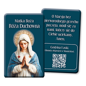 Karta Matka Boża Róża Duchowna