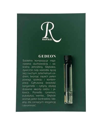 GEDEON (PERFUMY DLA MĘŻCZYZN) Próbka 1 ml + GRATIS voucher 10 zł