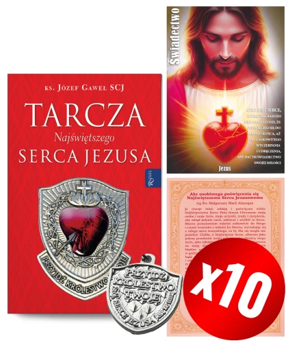 Pakiet dla parafii podejmujących Zawierzenie (10 sztuk)