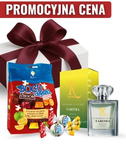 Zestaw prezentowy na Dzień Matki (perfumy Tabitha 50 ml + BoguChwałki Choco)