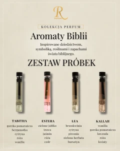 Zestaw próbek perfum „Aromaty Biblii” - DLA NIEJ
