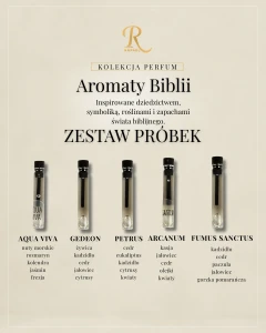 Zestaw próbek perfum „Aromaty Biblii” - DLA NIEGO