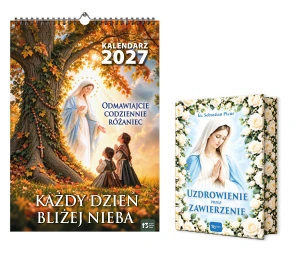 Zestaw-książka Uzdrowienie przez zawierzenie i Kalendarz Każdy dzień bliżej nieba.